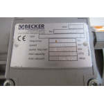 Becker  VT48 8 m³/uur. USED